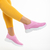 Aamina rózsaszín női sportcipő, textil anyagból készült, 6 - Kalapod.hu
