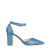 Ramani kék tűsarkú női cipő, műbőrből készült, 2 - Kalapod.hu