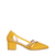 Larna sárga velúr női cipő, 2 - Kalapod.hu