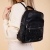 Anelie fekete női hátizsák, műbőrből készült - Kalapod.hu