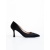 Kenina fekete női cipő sarokkal, textil anyagból készült, 5 - Kalapod.hu Kenina fekete női cipő sarokkal, textil anyagból készült, 5 - Kalapod.hu