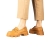 Mantiq női camel mokaszin műbőrből, 5 - Kalapod.hu