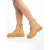 Mirella camel női bakancs, műbőrből készült, 3 - Kalapod.hu