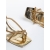 Dulcie arany női szandál, lakkozott műbőrből készült, 6 - Kalapod.hu Dulcie arany női szandál, lakkozott műbőrből készült, 6 - Kalapod.hu