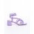 Nereida lila női szandál, műbőrből készült, 5 - Kalapod.hu