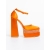 Darya narancssárga női magassarkú cipő textil anyagból, 5 - Kalapod.hu Darya narancssárga női magassarkú cipő textil anyagból, 5 - Kalapod.hu