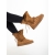 Phyllis camel női csizma, textil anyagból készült, 6 - Kalapod.hu