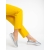 Ligia ezüstszínű női espadrille textil anyagból, 4 - Kalapod.hu