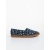 Ligia tengerészkék női espadrille textil anyagból, 5 - Kalapod.hu