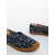 Ligia tengerészkék női espadrille textil anyagból, 6 - Kalapod.hu