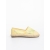 Erma sárga gyerek espadrille textil anyagból és ökológiai bőrből, 3 - Kalapod.hu
