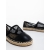 Guapissima fekete gyerek espadrille textil anyagból és ökológiai bőrből, 7 - Kalapod.hu