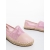 Guapissima rózsaszín gyerek espadrille textil anyagból és ökológiai bőrből, 4 - Kalapod.hu