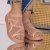 Marara rózsaszin női szandál textil anyagból, 2 - Kalapod.hu