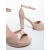 Rabena bézs női magassarkú szandál lakkozott ökológiai bőrből, 6 - Kalapod.hu