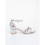 Vastag sarkú női szandál Masha Ezüst, 5 - Kalapod.hu