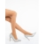 Stiletto cipő Mirari Ezüst, 3 - Kalapod.hu