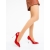 Stiletto cipő Adorina Piros, 3 - Kalapod.hu