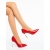 Stiletto cipő Adorina Piros - Kalapod.hu