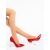 Stiletto cipő Adorina Piros, 4 - Kalapod.hu