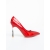 Stiletto cipő Adorina Piros, 5 - Kalapod.hu