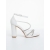 Női sarkú szandál Ohania Fehér, 5 - Kalapod.hu