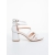 Vastag sarkú női szandál Goldy Fehér, 5 - Kalapod.hu