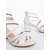 Vastag sarkú női szandál Goldy Fehér, 6 - Kalapod.hu