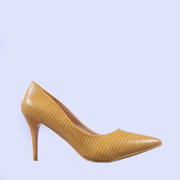 Minerva sárga női cipő, 2 - Kalapod.hu