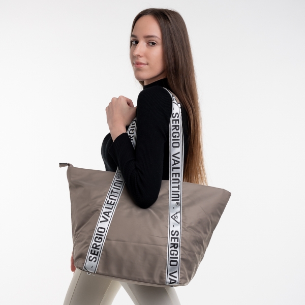 Anelise khaki női táska, textil anyagból készült - Kalapod.hu
