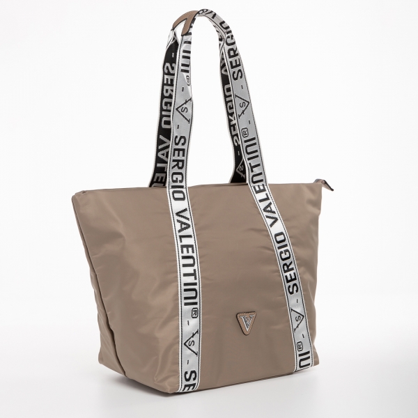 Anelise khaki női táska, textil anyagból készült, 2 - Kalapod.hu
