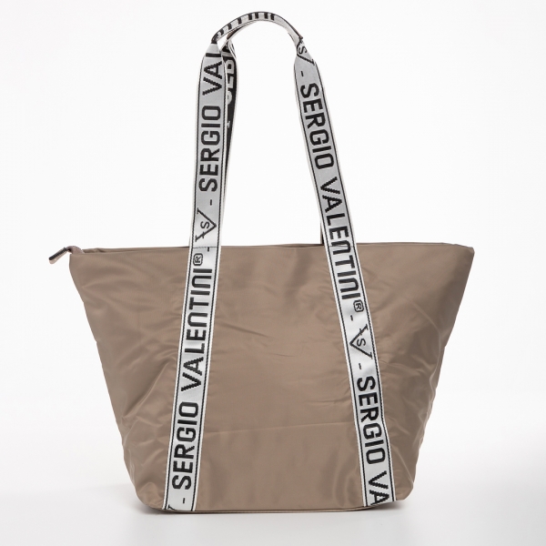 Anelise khaki női táska, textil anyagból készült, 5 - Kalapod.hu