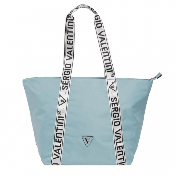 Anelise világos kék női táska, textil anyagból készült, 3 - Kalapod.hu