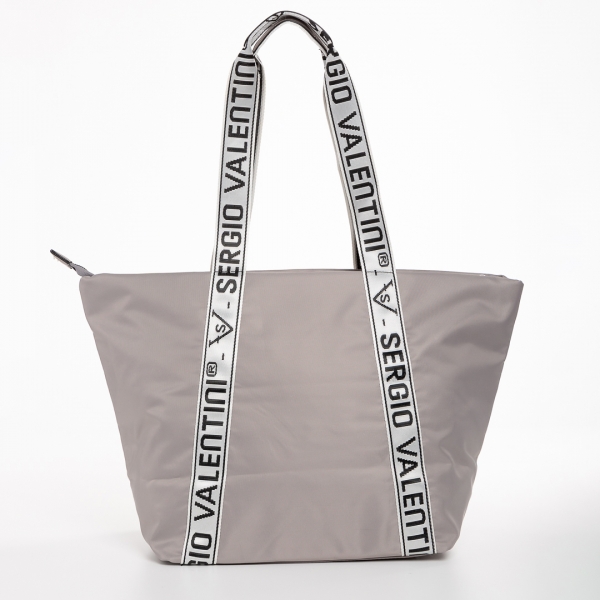 Anelise szürke női táska, textil anyagból készült, 5 - Kalapod.hu