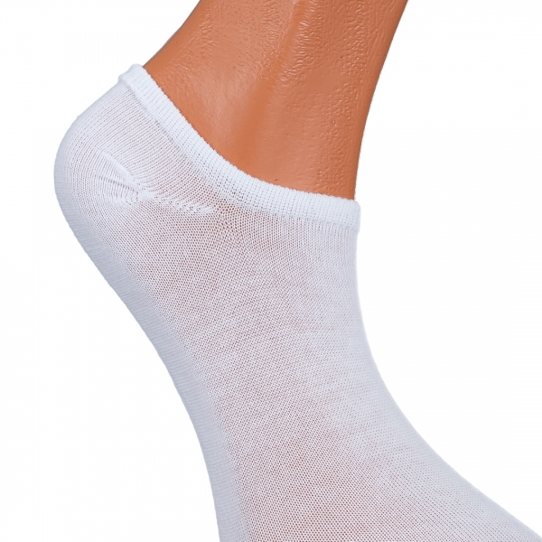 3 darabos fehér női zokni, BD-1016, 2 - Kalapod.hu
