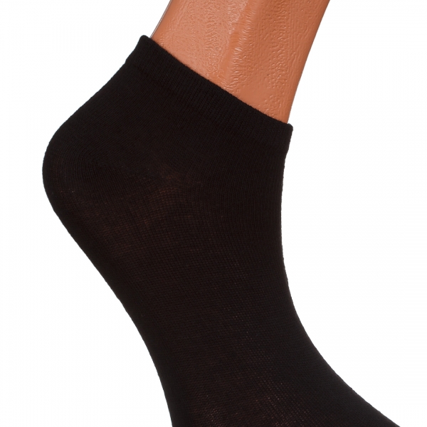 3 darabos fekete női zokni, BD-1070, 2 - Kalapod.hu