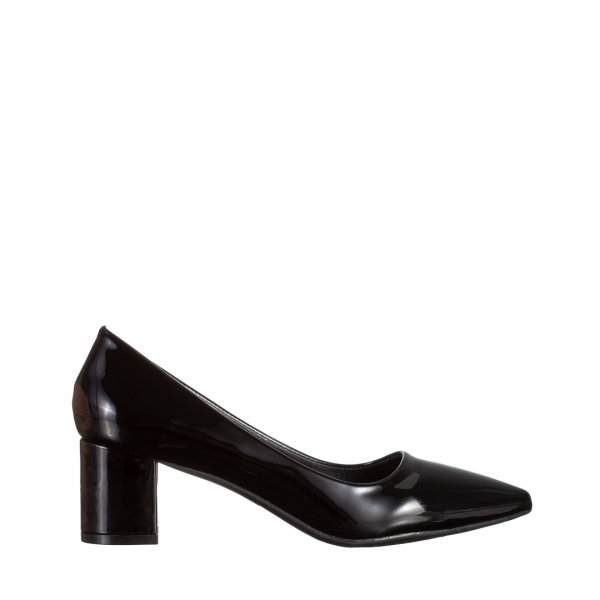 Afila fekete női cipő, 2 - Kalapod.hu