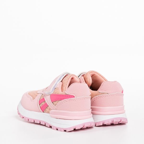 Venetta rózsaszín gyerek sportcipő, textil anyagból készült, 4 - Kalapod.hu