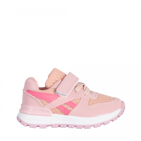 Venetta rózsaszín gyerek sportcipő, textil anyagból készült, 2 - Kalapod.hu