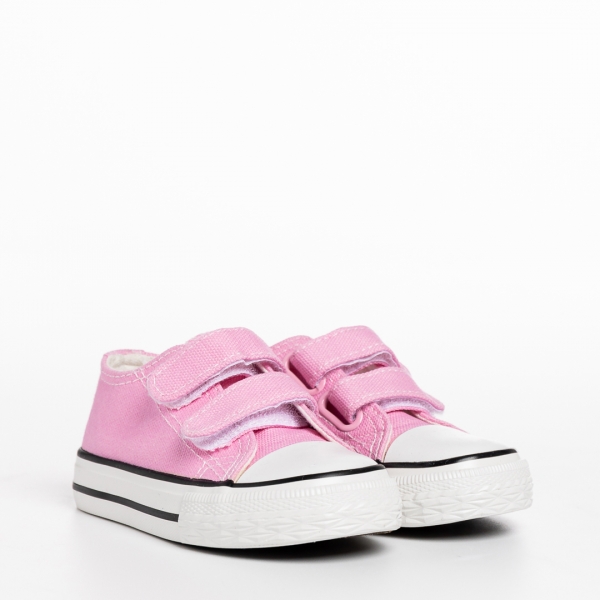 Haku rózsaszín gyerek tornacipő, textil anyagból készült - Kalapod.hu