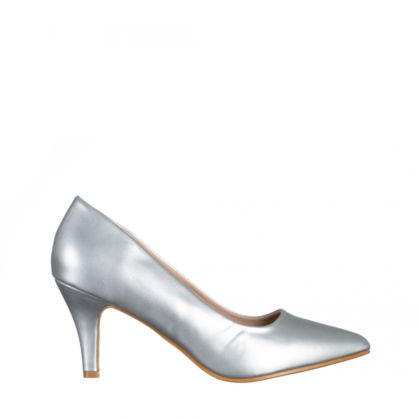Zalma ezüst női cipő, 2 - Kalapod.hu