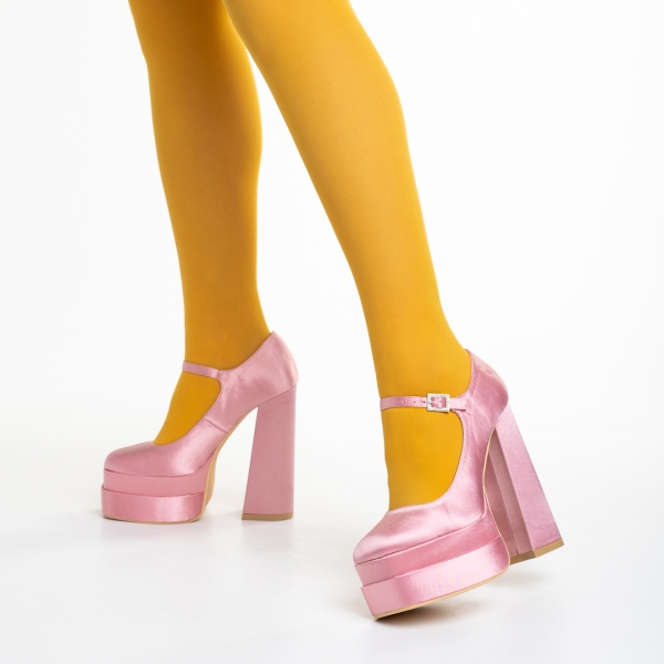 Caira rózsaszín női cipő, textil anyagból készült - Kalapod.hu