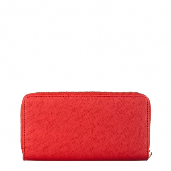 Rayen piros női pénztárca, textil anyagból készült, 5 - Kalapod.hu