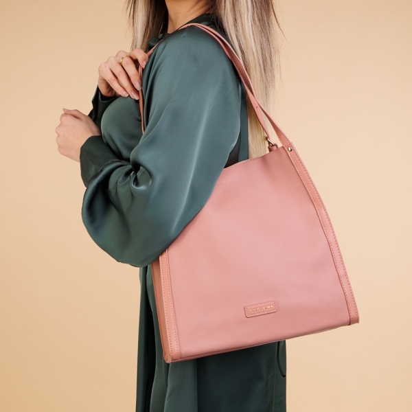 David Jones rózsaszín női táska, Hadia műbőrből készült - Kalapod.hu