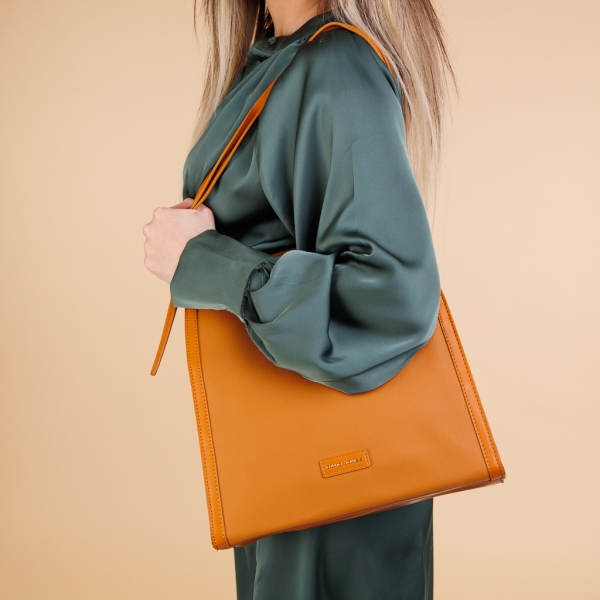 David Jones camel női táska, Hadia műbőrből készült - Kalapod.hu