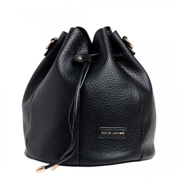 David Jones fekete női táska, Aiza műbőrből készült, 2 - Kalapod.hu