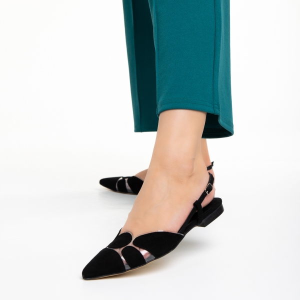 Marco fekete női cipő, Alfonsina valódi bőrből készült, 3 - Kalapod.hu