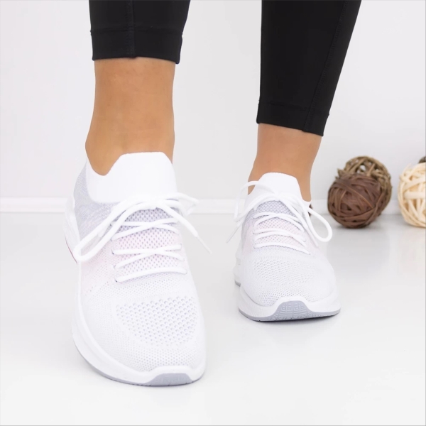 Sansera szürke női sportcipő textil anyagból - Kalapod.hu