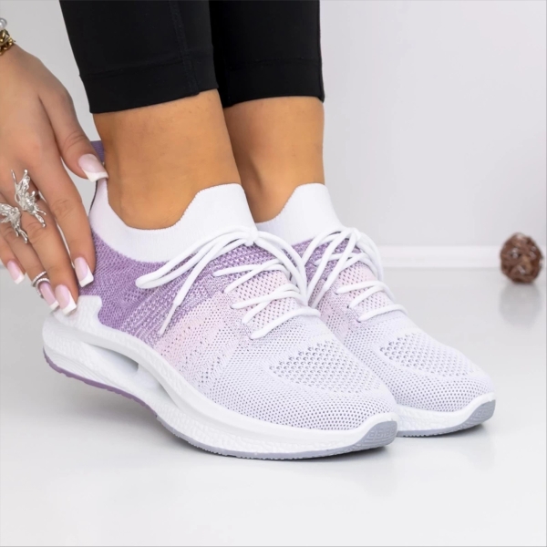 Sansera lila női sportcipő textil anyagból - Kalapod.hu