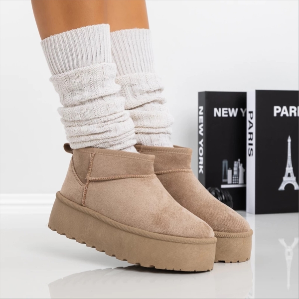 Camira khaki női csizma textil anyagból - Kalapod.hu